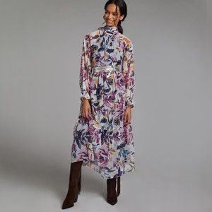 Anthropologie - Nikasha | Garden High-Neck Maxi Dress | NWT